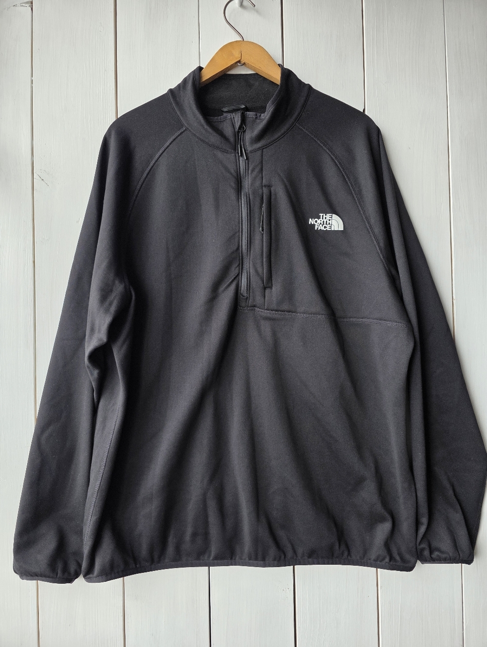 The North Face Canyonlands 1/2 Zip Polyester Pullover Sweater Black Mens XL